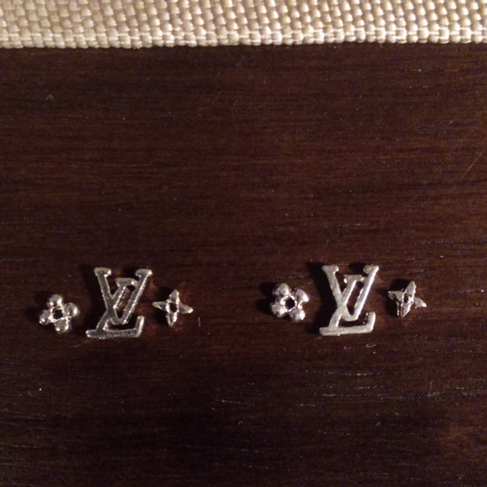 NEW SILVER METAL 3D NAIL CHARMS